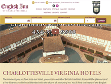 Tablet Screenshot of englishinncharlottesville.com